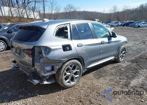 2024 BMW X3 xDrive30I from USA, damaged, VIN 5UX53DP04R9V28108